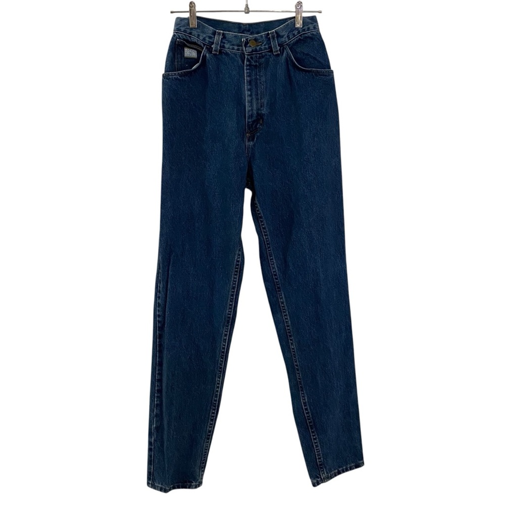 Vintage Wrangler High Waist Medium Dark Blue Denim Jeans